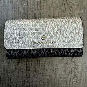Michael Kors Metallic Logo Wallet